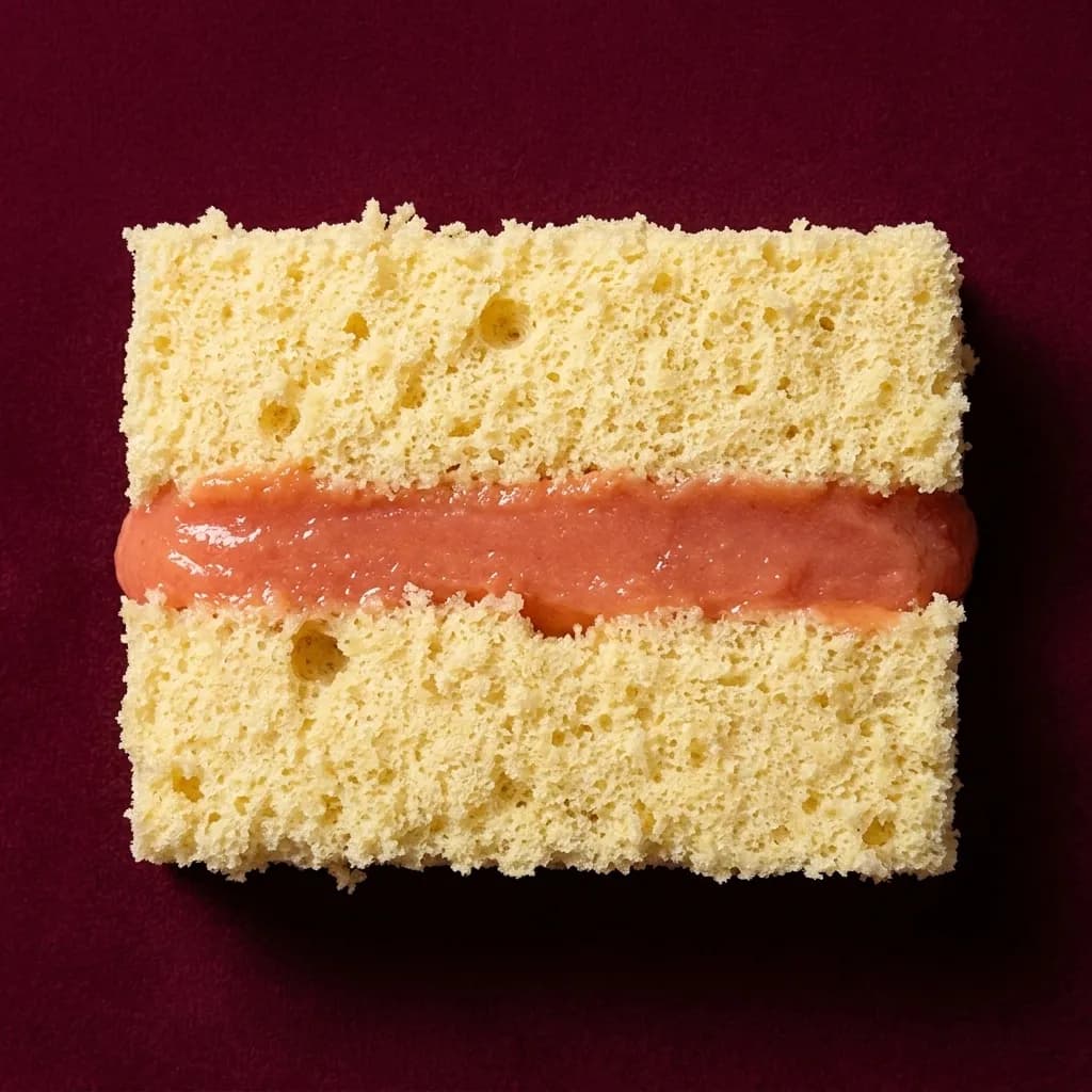 Vanilla Strawberry Slice