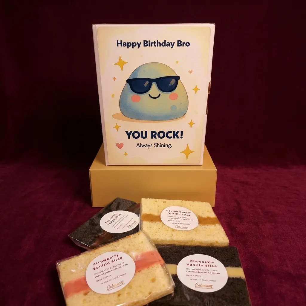 Cake slice presentation